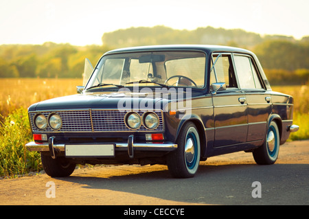 Old Soviet Car. Stock Photo