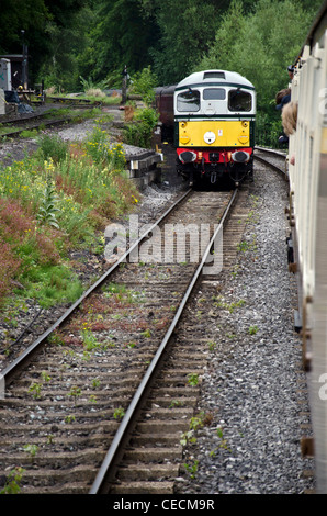 Steam train LLangollen Railway near Glyndyfrdwy, Wales, Great Britain ...