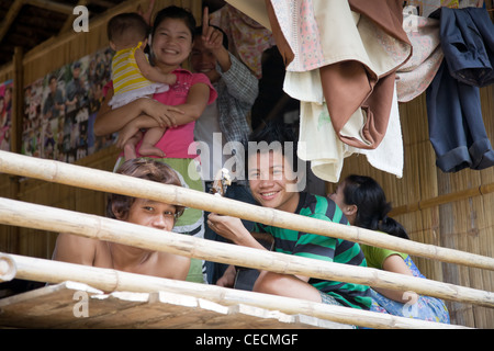 30th of October 2007, Mae Sot, Thailand. Daily life of refugees from Burma in refugee camp on Burma - Thailand border. Stock Photo