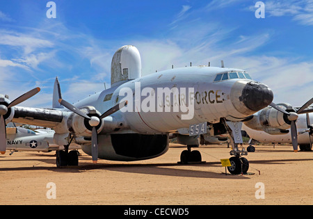 The Lockheed EC-121 Warning Star of US Air Force Stock Photo