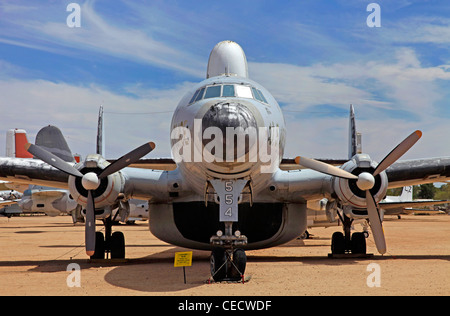 The Lockheed EC-121 Warning Star of US Air Force Stock Photo