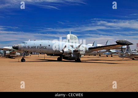 The Lockheed EC-121 Warning Star of US Air Force Stock Photo