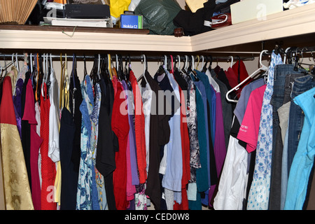 Wardrobe Full Of Old Shoes Stock Photo 154420094 Alamy