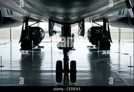 The SR-71 Blackbird Stock Photo