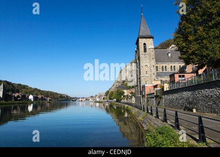 Dinant in Belgium Stock Photo