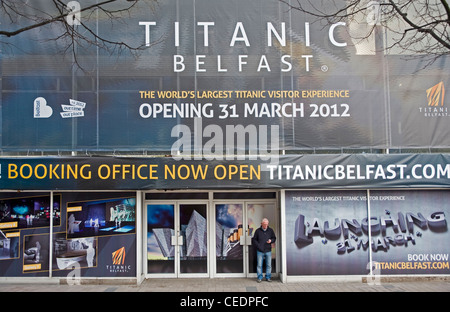 Advertisement for the new Titanic Visitor Centre