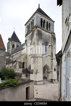 Saint-Aignan, Stiftskirche Stock Photo