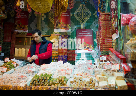 Egyptian Bazaar Istanbul, Turkey Stock Photo