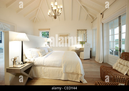 sunrise master bedroom suite Stock Photo