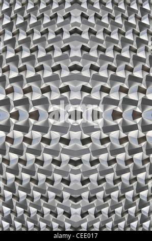 Architecture abstract, Honeycomb structure Stock Photo