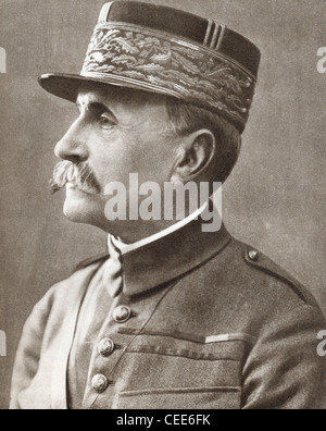 Ferdinand Foch, 1851 –1929. French soldier, military theorist, and First World War hero. Stock Photo