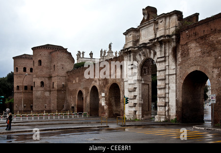 Rom, Porta Asinara Stock Photo