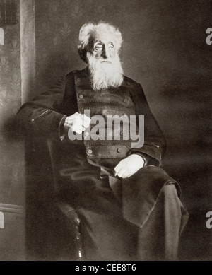 William Booth, 1829 – 1912. British Methodist preacher, founder and first general of The Salvation Army. Stock Photo