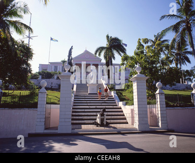 Government House, City of Nassau, New Province Island, Commonwealth of The Bahamas Stock Photo