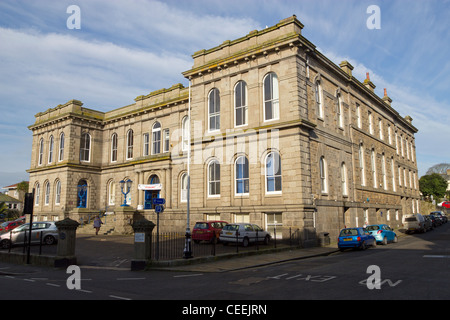 St. John's Hall in Penzance, Cornwall UK. Stock Photo