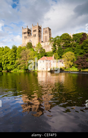 Durham Cathedral and the River Wear, Durham City, County Durham, England. Stock Photo