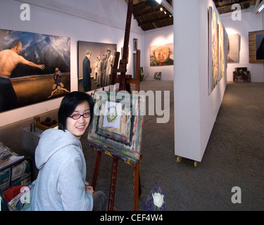 Shanghai M50 Moganshan road art centre Stock Photo