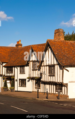 The Swan Hotel in Lavenham , Suffolk, England , Britain , Uk Stock Photo