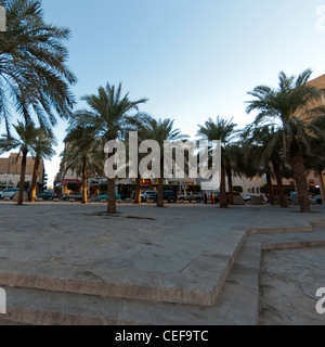 a garden in a shopping mall, Riyadh, Saudi Arabia Stock Photo