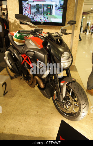 Ducati Diavel Carbon Stock Photo