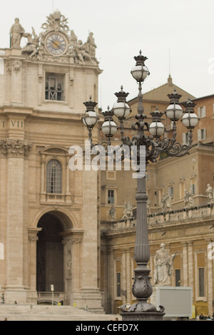 Papal Basilica of Saint Peter  Saint Peter's Basilica Rome Italy Vatican city Stock Photo