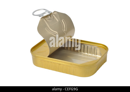 Empty Can Stock Photo
