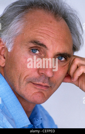 Terence Stamp English actor and author Stock Photo