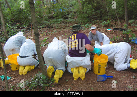 FBI Evidence Response Team Stock Photo