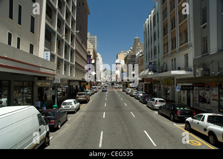 Long Street in Cape Town, Western Cape, South Africa Stock Photo