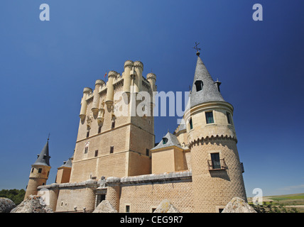 The Alcázar of Segovia, Spain Stock Photo