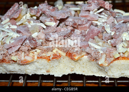 Frozen Pizza Stock Photo