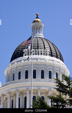 A view of the California State Capitol Building in Sacramento, California, USA Stock Photo