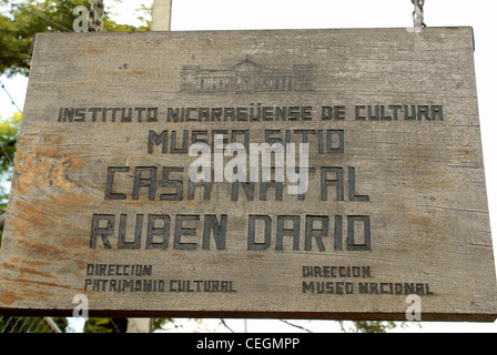 Casa Natal Ruben Dario The House Where Nicaraguan Poet Ruben Dario Was Casa Natal Ruben Dario The House Where Nicaraguan Poet Ruben Dario Was