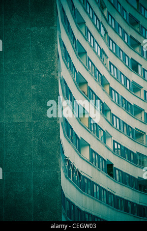 Apartment building in Stockholm Stock Photo