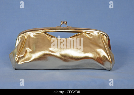 clutch bag gold colour