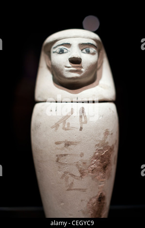 Egyptian, Canopic jar, mummy, funeral urn Stock Photo