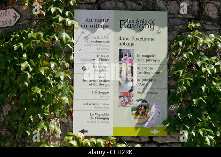 Advertisement for Anis de l'Abbaye de Flavigny - an Aniseed factory at ...