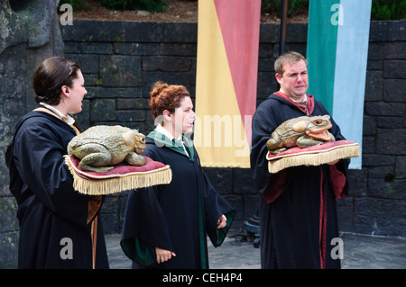 hogwarts choir wizarding world of harry potter universal studios orlando Stock Photo