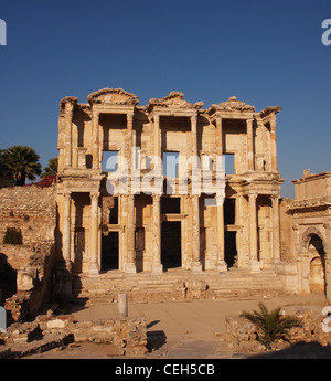 Library of Celsus, Ephesus, Turkey Stock Photo