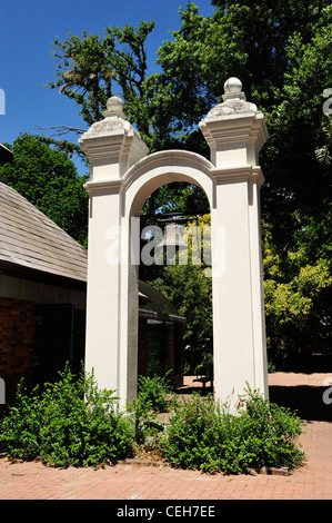 Slave bell in Company's Garden, Cape Town, Western Cape, South Africa Stock Photo