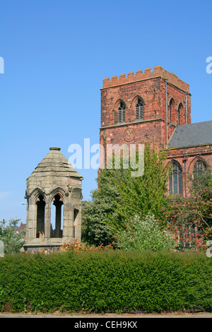 Shrewsbury Abbey Shropshire England UK Stock Photo