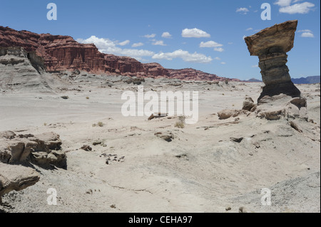 Valle de la Luna natural park Unesco World Heritage Site Stock Photo