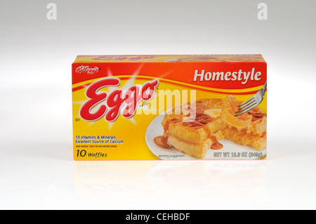 eggo waffles alamy stock photo