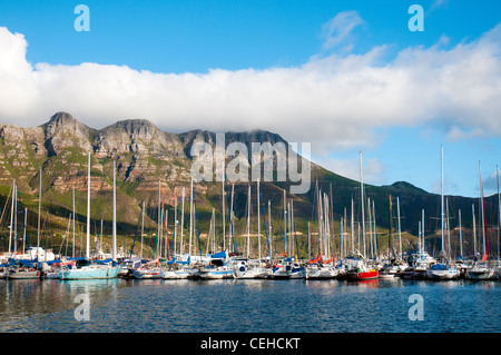Hout Bay harbour, Cape Town, South Africa Stock Photo