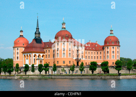 Moritzburg castle near Dresden. Stock Photo