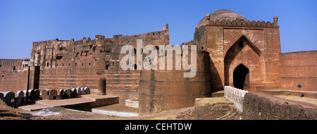 bidar fort ramparts gate india karnataka tourism Stock Photo