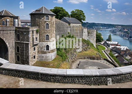 The Citadel / Castle of Namur along the river Meuse, Belgium