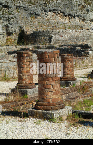 Conimbriga Roman Ruins, Coimbra, Beira Litoral, Portugal, the best preserved Roman city ruins in Portugal Stock Photo