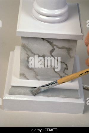 FORMock marble Reproducing a marble effect need not be as tricky as it appears Step by step grey marble paint effect Using the Stock Photo