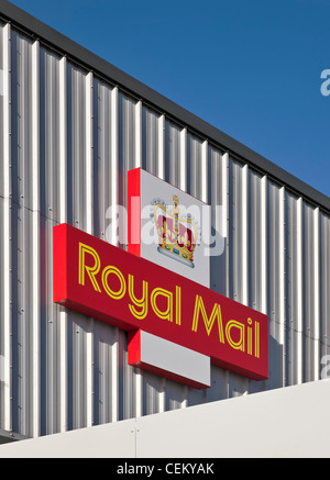 Royal Mail sorting office Stock Photo